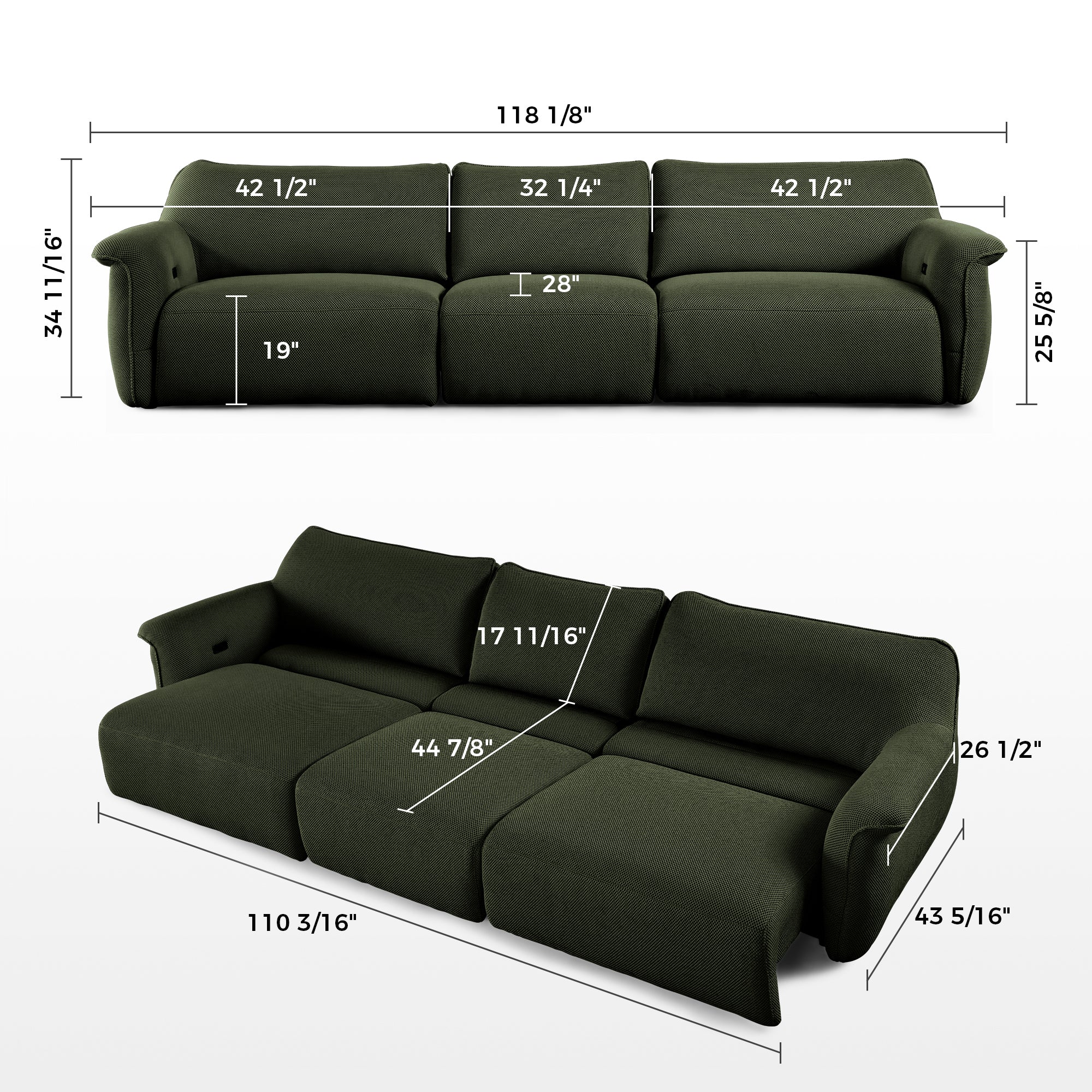 Vero Power Sleeper Sofa - Image 15